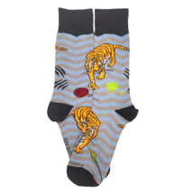 Tiger Playing with Toys Socks from the Sock Panda (Adult Large) - $9.90