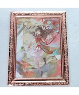 Hu Tao Waifu Anime Girl Trading Card Rose Gold Heavy Metal 3" x 4" - $21.77