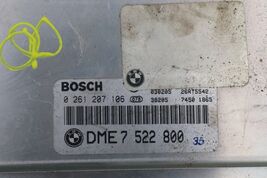 03 Bmw V8 X5is 4.6 DME Engine Control Module Computer Ecu Ecm Pcm 7522800 image 2
