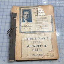 1930-35 UNCLE RAYS SCRAPBOOK CLUB MEMBERSHIP Articles Newspaper Clippings - $21.59