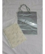 TRUMP International Hotel &amp; Tower Chicago Silver Gift Bag/Tote 12&quot;x10&quot; W... - £7.06 GBP