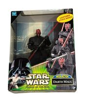 Vintage New-SEALED Star Wars Power Of The Jedi Mega Action Darth Maul - $59.39