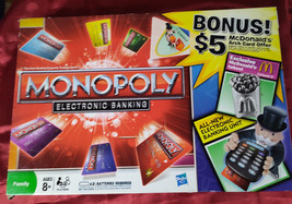 Monopoly Electronic Banking Exclusive McDonald&#39;s Token Edition - $29.03