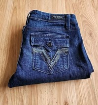 Vigoss Classic Womens Sz 5 Denim Jeans Low Rise Bootcut Embroidered 30W/... - £7.96 GBP