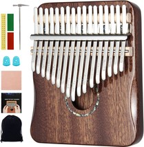 Kalimba Thumb Piano 17 Key Finger Piano (Kalimba-Brown). - £25.27 GBP