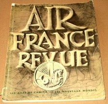 Air France Revue: Spring 1951 Signed Jean-Jacques Brissac (French Writer) - $19.79