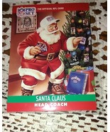 1990 Pro Set Santa Claus Head Coach Football Card Rare - $1,839.74 MXN