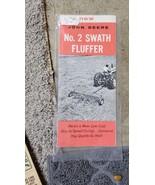 Vintage John Deere Numéro 2 Swath Fluffer Brochure Publicité Couleur A10... - $32.52 CAD