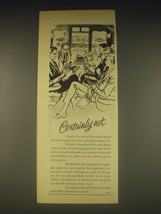 1962 Wrigley&#39;s Doublemint Gum Ad - Certainly not (on a train) - £14.73 GBP