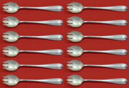 Queen Anne-Williamsburg by Stieff Sterling Silver Ice Cream Fork Custom Set 12pc - €911,26 EUR