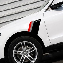 APR logo stripes car  decor sticker for /VW//BENZ,2 pcs/lot mirror styling vinyl - £81.52 GBP