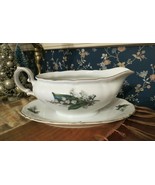 Winterling Bavaria Germany Lily of the Valley Gravy Boat Underplate Plat... - £9.56 GBP