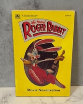 &quot;Who Framed Roger Rabbit&quot; Movie Novelization Golden Book 1988 - £5.41 GBP