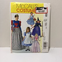 McCall&#39;s P359 Size 3-8 Girls Costumes Dorothy Princess Queen Witches - $12.86