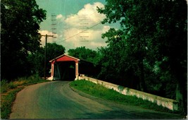Smiths Covered Bridge Wilmington Delaware DE Chrome Postcard A9 - $4.90