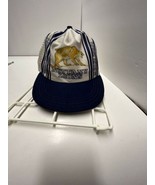 VTG Penn State Nittany Lions Stripes Snapback Hat Made In USA - ROUGH Co... - $39.59