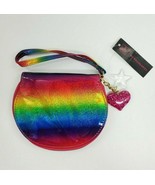 New Small Purse Wristlet Lyla Wallet Rainbow Vinyl  New Girls Womens - $13.65 CAD