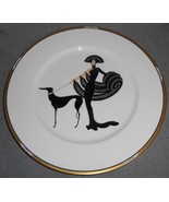 Mikasa Bone China ERTE SYMPHONY IN BLACK 12&quot; Charger  - $98.99