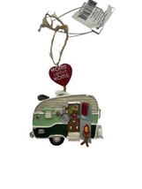 Midwest Home Sweet Home Camper Christmas Ornament Hanging Camping Trailer nwt - £6.70 GBP