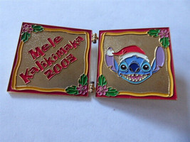 Disney Trading Pins 26945 DLR - Mele Kalikimaka 2003 (Stitch) Hinged - £14.78 GBP