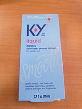 KY Liquid Classic Smooth Personal Water Lubricant Formula  2.4 OZ Exp:10... - $9.78