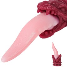 8.66 Inch Realisctic Monster Dildo For Women,Soft Dragon Tongue Shaped Penis, Po - £32.01 GBP