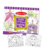  Jumbo Coloring Pad - Princess &amp; Fairy - £6.37 GBP