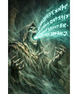 Ancient SCREAM of demonic Spirit of Justice and Reckoning - $377.77