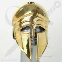 Medieval Spartan Wearable Greek Corinthian Helmet Free Leather Liner Knight - £91.84 GBP