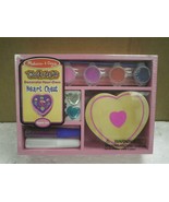 NEW MELISSA &amp; DOUG- 3094 DECORATE YOUR OWN HEART CHEST - £10.39 GBP