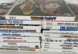 Nintendo wii Video game lot of 19 The Biggest loser Game Party 2 Chicken... - $22.79