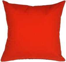 Sunbrella Logo Red 20x20 Outdoor Pillow, with Polyfill Insert - £44.61 GBP