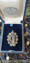 Set di pendenti con spilla in argento sterling VITTORIANO antico con... - £92.48 GBP