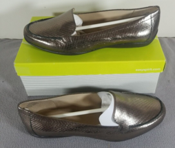 New With Box Easy Spirit E360 Gold Scale Loafers Size 9.5 W (B1) - £34.79 GBP