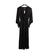 G by Giuliana Black Label Jump Suit Womens XXS Black Mesh Knit Wide Leg ... - $30.31 CAD