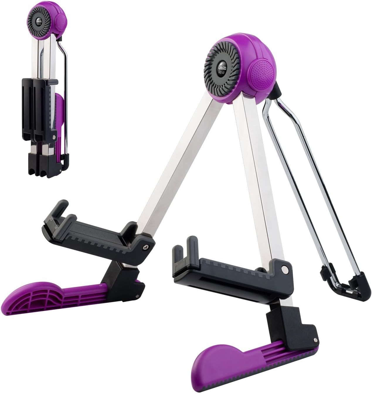 Guitto Guitar Stand - Electric And Acoustic, Floor Standing Holder For, 03 - $31.95