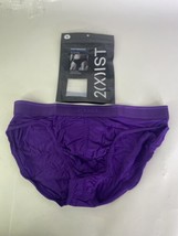 2xist Performance Electric Speed Low Rise Brief Underwear Acai Purple Me... - $28.00