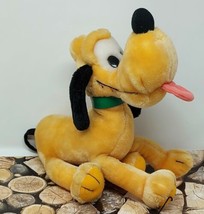 VTG Applause Disney 1980s 14&quot; PLUTO Plush Stuffed Animal Dog Mickey Mous... - $11.99