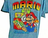 Men’s Women’s Super Mario Game T-shirt Medium Colorful Unusual SKU 077-020 - £5.48 GBP