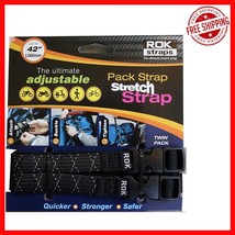 ROK-10358 Adjustable 12&quot;-42&quot; Reflective Stretch Strap for Motorcycles &amp; ... - $715.68 MXN