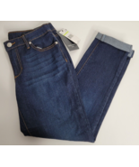 Nine West Jeans Womens Petite Blue Denim Slim Boyfriend Blue Jean Sz 4P ... - $19.99