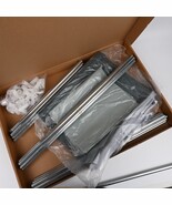 FurFast Silver Gray Steel Wardrobe Reinforced Wardrobe with Hanging Rod - €33,39 EUR