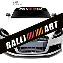 1Pcs Tommi Makinen Edition RALLI ART  Car Front Windshield Sticker  Racing Decal - £76.75 GBP