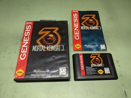 Mortal Kombat 3 Sega Genesis Complete in Box - $24.89