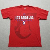 Los Angeles Clippers Shirt Mens Medium Cotton Basketball Adidas - $16.86