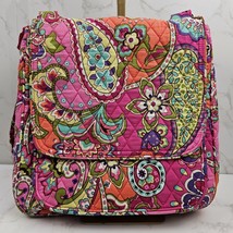 Vera Bradley Pink Swirls Large Messenger Bag - $18.69