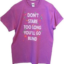 T Shirt Funny Don&#39;t Stare Gildan Brand Size Unisex Medium NEW NWOT M Ros... - £11.18 GBP