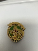 2000 Annual American Legion Texas Tri County Toy Run Post Metal Pin 1 1/2 Inches - £7.10 GBP