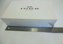 Coach Accessories Empty Box for scarf, belt, tie, wristlet, wallet 10x6x2.5 - £7.55 GBP
