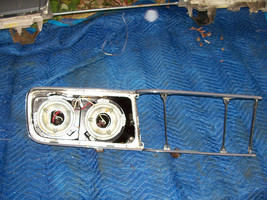 1965 Chrysler New Yorker Right Headlight Bucket Header Panel Oem Used Grill Supp - £231.81 GBP